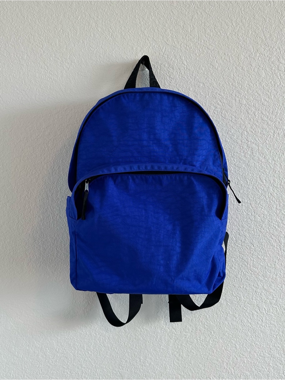 BAGGU Large Nylon Backpack Lapis Blue